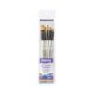 Daler Rowney Graduate Pack de 5 Pinceles Multitecnica - Pelo Sintetico - Mango Corto