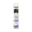 Daler Rowney Graduate Pack de 5 Pinceles Multitecnica - Pelo Sintetico - Mango Corto