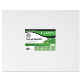 Daler Rowney Simply Carton Entelado - 250g - 40x50cm - Imprimacion Triple - Grano Medio - 100% Algodon sin Acido - 250g - Color Blanco