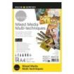 Daler Rowney Simply Bloc Encolado Mix Media - A4 - 160g - 30 Hojas - Color Blanco