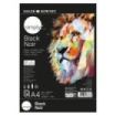 Daler Rowney Simply Bloc Encolado - A4 - 120g - 30 Hojas - Color Negro