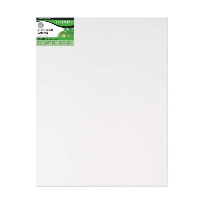 Daler Rowney Simply Bastidor Entelado - 60x90cm - Imprimacion Triple - Grano Medio - 100% Algodon sin Acido - 250g - Color Blanco