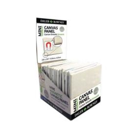 Daler Rowney Simply Lienzo Mini - 250g - Magnetico - 6.35x6.35cm -Color Blanco