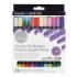 Daler Rowney Simply Pack de 24 Rotuladores Doble Punta - Colores Surtidos