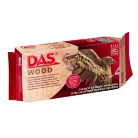 Das Wood Pasta de Madera para Modelar Que Endurece al Aire - 700g - Color Marron