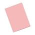 Dohe Pack de 50 Subcarpetas de Cartulina - Tamaño Folio - Ranura para Fastener - Color Rosa Claro