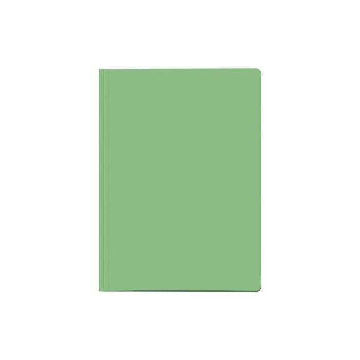 Dohe Pack de 50 Subcarpetas de Cartulina - Tamaño Folio - Ranura para Fastener - Color Verde Claro