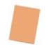 Dohe Pack de 50 Subcarpetas de Cartulina - Tamaño Folio - Ranura para Fastener - Color Naranja Claro