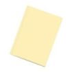 Dohe Pack de 50 Subcarpetas de Cartulina - Tamaño Folio - Ranura para Fastener - Color Amarillo Claro