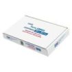 Dohe Caja de 100 Cubiertas Protectoras de Libros - Solapa Adhesiva Reposicionable - Tamaño 29x53cm - Material PVC 120 micras