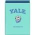 Dohe Yale Dog Carpeta de 4 Anillas Mixtas de 40mm - Formato Folio - Cubierta en Carton Forrado Plastificado