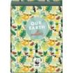 Dohe WWF Tropic Carpeta de 4 Anillas Mixtas de 40mm - Formato Folio - Cubierta en Carton Forrado Plastificado