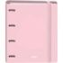 Dohe Serenity Polyfoam Carpeta de 4 Anillas Mixtas de 35mm A4 Recambio 100 Hojas Cuadricula 5mm - Cubierta de Polyfoam 2mm - Cierre con Goma - Incluye 4 Separadores y Sobre de Polipropileno - Color Rosa