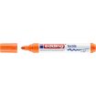 Edding 4500 Rotulador Permanente para Textil - Punta Redonda - Trazo entre 2 y 3mm - Olor Neutro - Secado Rapido - Color Naranja