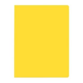 Elba Gio Pack de 50 Subcarpetas de Cartulina 230gr - Formato Folio - Ranura para Fastener - Color Amarillo Intenso
