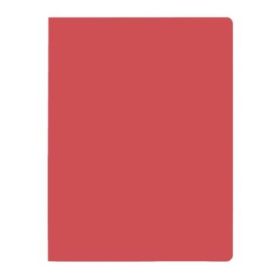 Elba Gio Pack de 50 Subcarpetas de Cartulina 230gr - Formato Folio - Ranura para Fastener - Color Rojo Intenso