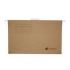 Bismark Pack de 3 Carpetas Colgantes Tamaño Folio Prolongado - Fabricadas en Kraft Marron de 230gr - Varilla de Aluminio