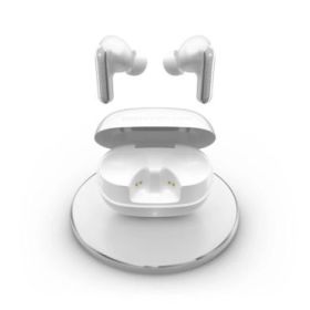 Energy Sistem Serenity ANC Ultra Auriculares True Wireless - Bluetooth 5.4 - Reduce Hasta el 95% de Ruido Exterior - Llamadas en Estereo - 25h Autonomia - Carga Qi y USB - Asistente de Voz Integrado - Color Blanco