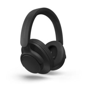 Energy Sistem RadioBeat Auriculares Bluetooth - Conexion Multipunto - Hasta 20h de Bateria - Radio FM - Ranura MicroSD - Botones Multifuncion - Color Negro