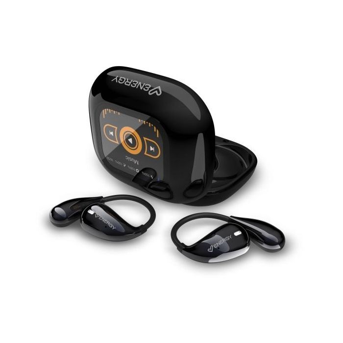 Energy Sistem OpenVoice Translation OWS Auriculares True Wireless - Bluetooth 5.4 - Traduccion Instantanea por IA - Llamadas con Claridad de Voz Profesional - 30h Autonomia - Carga USB-C - Asistente de Voz Integrado - Color Negro
