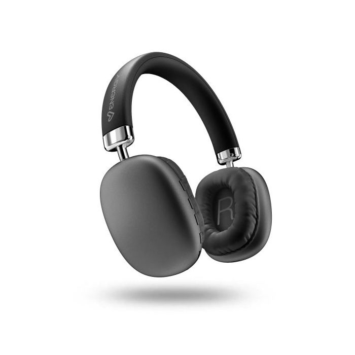 Energy Sistem Style Auriculares Bluetooth 5.4 - Graves Profundos - Conexion Multipunto - Asistente de Voz - Lector MicroSD - Color Negro