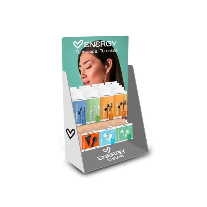 Energy Sistem Pack Auriculares y Altavoces + Expositor - StreetMusic, EasyPods, Pocket Radio y StreetPlay