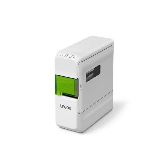Epson LabelWorks LW-C410 Impresora de Etiquetas Portatil de Transferencia Termica - Ancho de Cinta hasta 18mm - Resolucion Max. 180x180dpi - Velocidad de Impresion de 9mm/seg.
