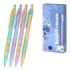 Erichkrause Bloom XR-30 Matic&Grip Pastel Boligrafo Retractil - Punta de Bola 0.7mm - Trazo de 0.35mm - Tinta Azul - Grip de Agarre - Cuerpo en Colores Pastel