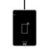 Ewent Lectores de Tarjetas Inteligentes DNIe y NFC - Cable de 0.6m - Sin Contacto - Color Negro