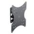 Ewent Soporte de Pared para TV hasta 100" - Nivelable - Inclinable - VESA Maximo 800x600 - Peso Maximo 20kg - Permite Giro - 230x230x204mm - Color Negro