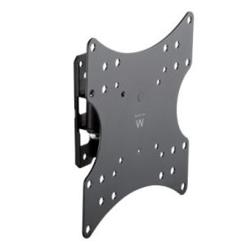 Ewent Soporte de Pared para TV hasta 100" - Nivelable - Inclinable - VESA Maximo 800x600 - Peso Maximo 20kg - Permite Giro - 230x230x204mm - Color Negro