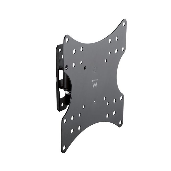 Ewent Soporte de Pared para TV hasta 100" - Nivelable - Inclinable - VESA Maximo 800x600 - Peso Maximo 20kg - Permite Giro - 230x230x204mm - Color Negro
