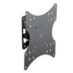 Ewent Soporte de Pared para TV hasta 100" - Nivelable - Inclinable - VESA Maximo 800x600 - Peso Maximo 20kg - Permite Giro - 230x230x204mm - Color Negro