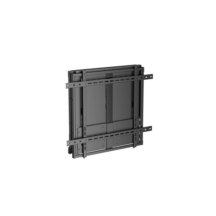 Ewent Soporte de Pared para TV hasta 42" - Altura Ajustable - Panel Desmontable - VESA Maximo 800x600 - Peso Maximo 100kg - 107x840x696mm - Color Negro Mate
