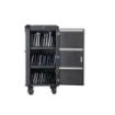 Ewent EW1702 Armario de Carga - 30 Dispositivos - Sistema de Carga Inteligente - USB-C PD 65W -  Color Negro