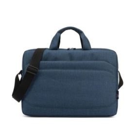 Ewent Maletin para Portatil 15.6" - Asa de Mano - Correa Ajustable - Poliester - Color Azul
