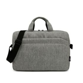 Ewent Maletin para Portatil 15.6" - Asa de Mano - Correa Ajustable - Poliester - Color Gris