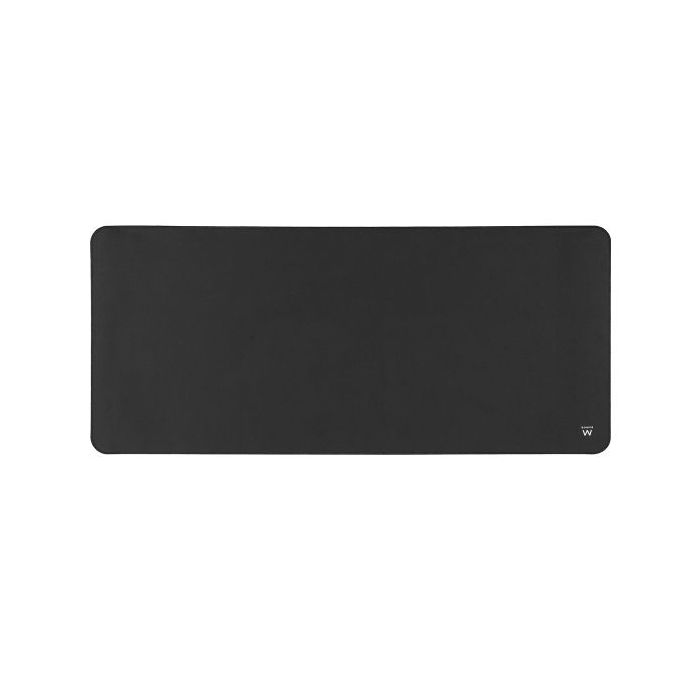 Ewent Alfombrilla de Raton Extragrande para Oficina y Juegos - Extragrande - Superficie de Poliester (Lycra) - Base de Goma Antideslizante - 900x400x3mm - Color Negro