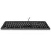 Ewent Teclado con Cable USB - Perfil Bajo - Disposicion QWERTY ES - Cable de 1.5m - Retroiluminacion - Silencioso - Cable de 1.5m - Color Negro