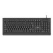 Ewent Teclado con Cable USB - Disposicion Portuguesa QWERTY PT - Cable de 1.5m - Plug and Play - Color Negro