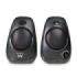 Ewent Altavoces Estereos de Sobremesa de 10W - Alimentacion USB - Jack de 3.5mm - Control de Volumen - Color Negro