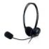 Ewent Auriculares Estereo USB - Microfono Integrado - Cable de 2.1m - Color Negro