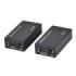 Ewent Pack Extensor HDMI por Cable UTP - hasta 60 Metros - Resolucion 1080P con Cable Cat6 - Color Negro