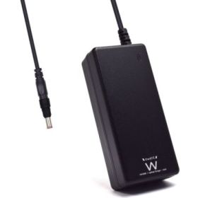 Ewent Cargador Especifico para Portatiles Sony, Fujitsu - 65W de Potencia - Clavija 6x4.3mm - Longitud de Cable Total de 2.7m (1.5+1.2m) - Proteccion Electrica - Color Negro