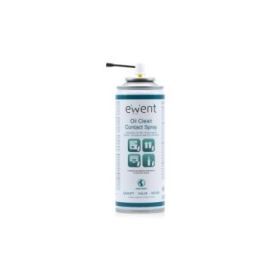 Ewent Spray de Limpieza para Contactos - 200ml - Base de Aceite - Color Ambar Claro