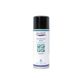 Ewent Spray Quita Adhesivo - Elimina Facilmente Residuos de Adhesivo y Pegamento - Color Transparente