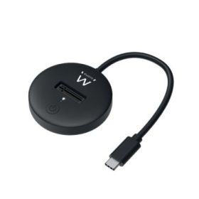 Ewent Estacion de Docking para SSD M.2 NVME - Soporte UASP y TRIM - Cable de 50cm - Color Negro