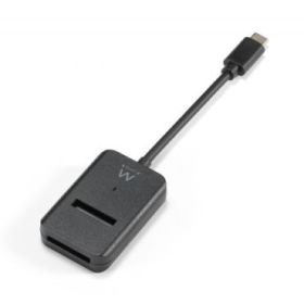Ewent Estacion de Docking para SSD M.2 NVMe/SATA PCIe M-Key/B+M Key - USB-C - Soporta UASP y TRIM - Color Negro
