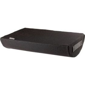 Fellowes Breyta Reposapies de Espuma - Opcion Normal y Balanceo - Funda de Poliester 100% Reciclado - Certificado por FIRA - Color Negro
