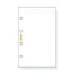 Finocam C142 Notas de Recambio para Agendas Classic - Liso - Formato 601 - 56x89x5mm - Color Blanco